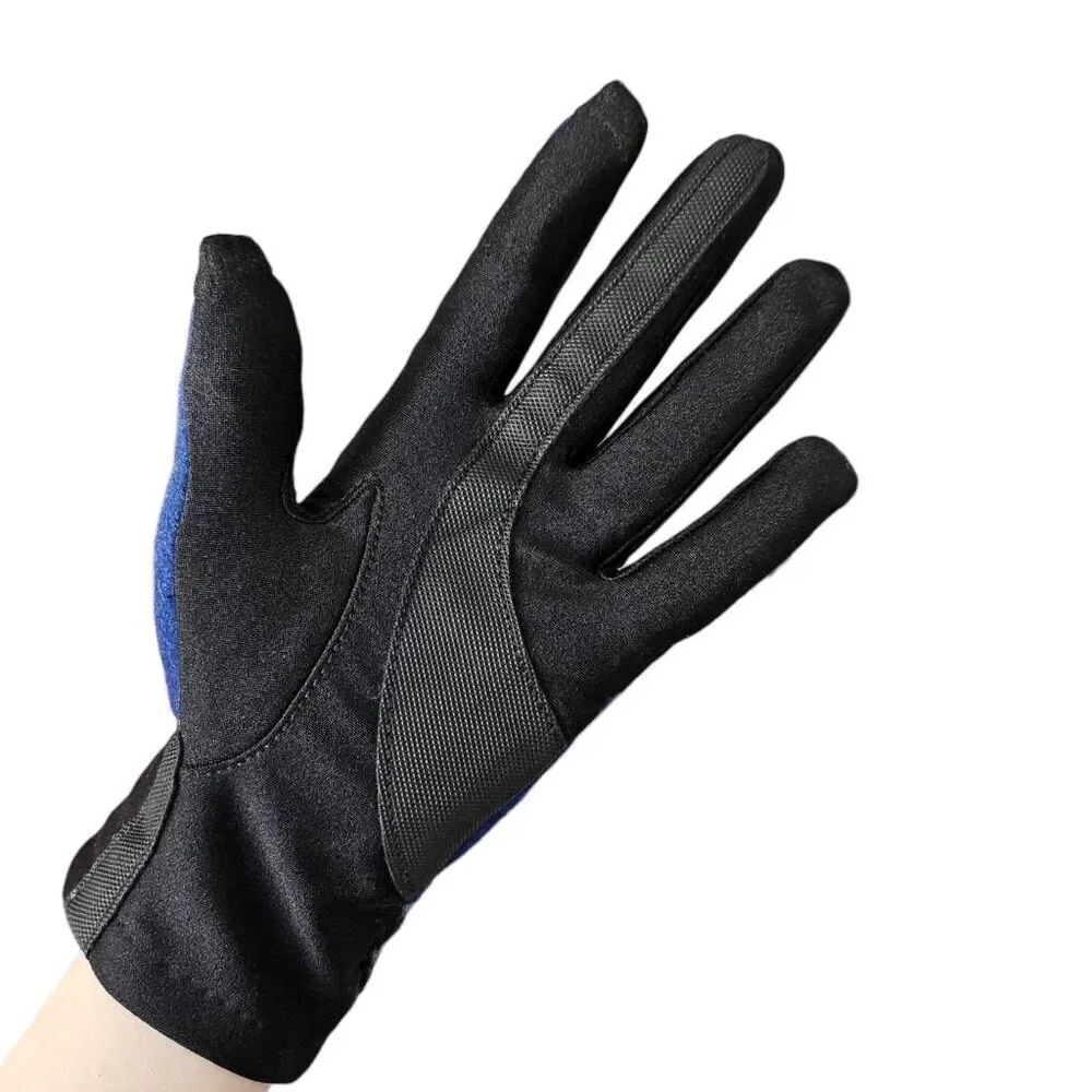 fairy embroidered wool gloves